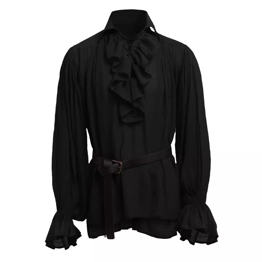 بلوزة خفيفة الوزن بياقة عالية  - مراجعة Tops وسعره