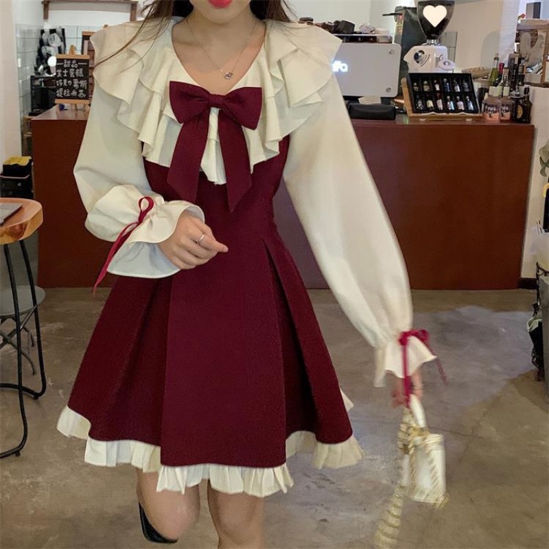 فستان كوري جديد لطيف لعام 2025 - مراجعة Korean Style A Line Shirt Dress وسعره