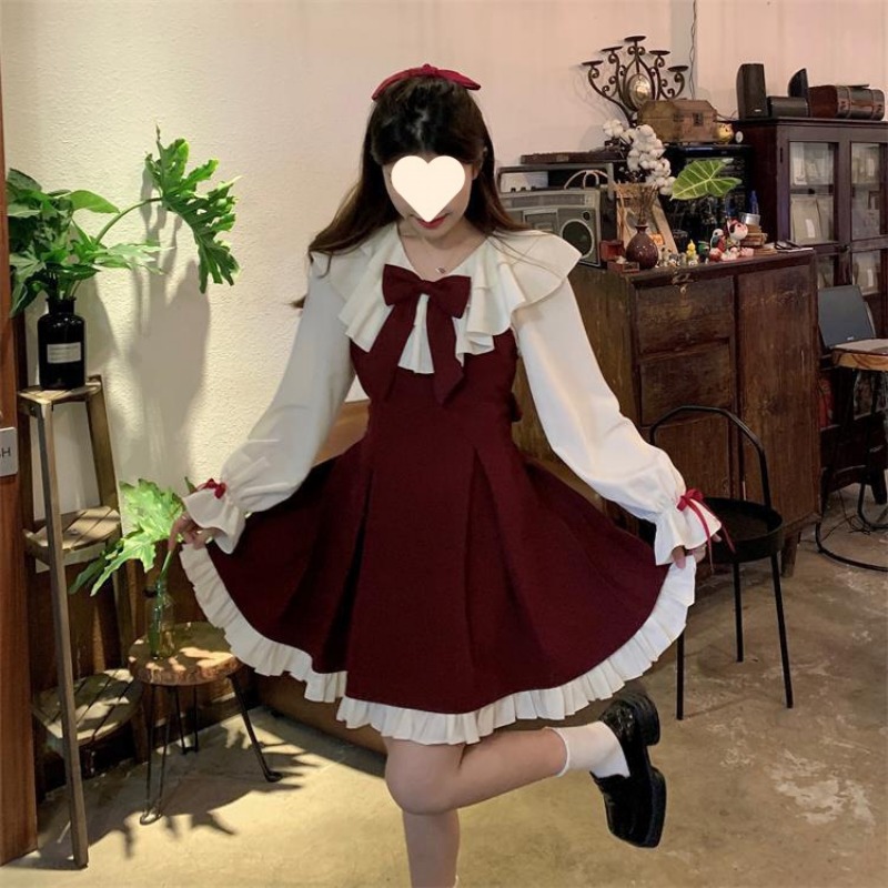 فستان كوري جديد لطيف لعام 2025 - مراجعة Korean Style A Line Shirt Dress وسعره