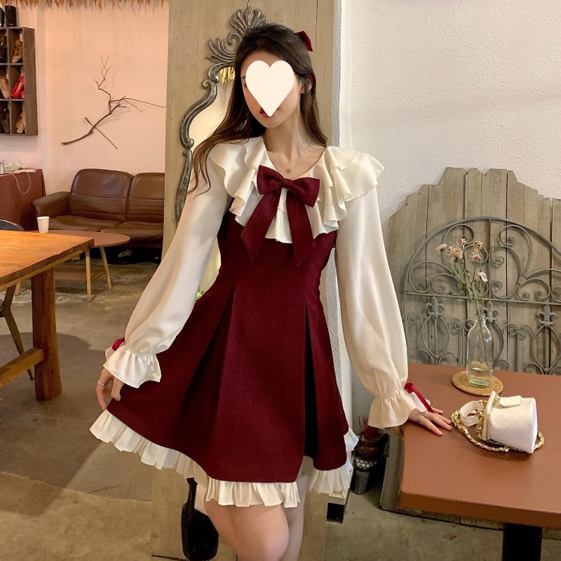 فستان كوري جديد لطيف لعام 2025 - مراجعة Korean Style A Line Shirt Dress وسعره