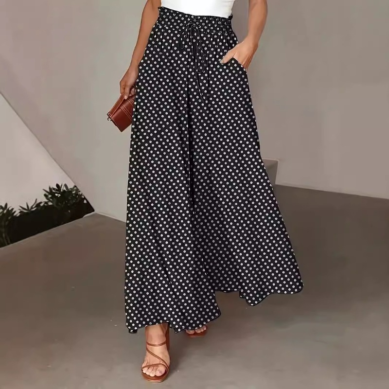 بنطلون واسع الساق بأسلوب بوهيم - مراجعة Skirts وسعره