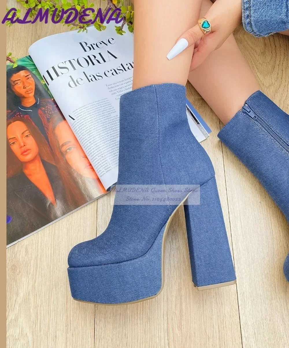 ALMUDENA الأزرق الدنيم كتلة ال - مراجعة Jeans وسعره