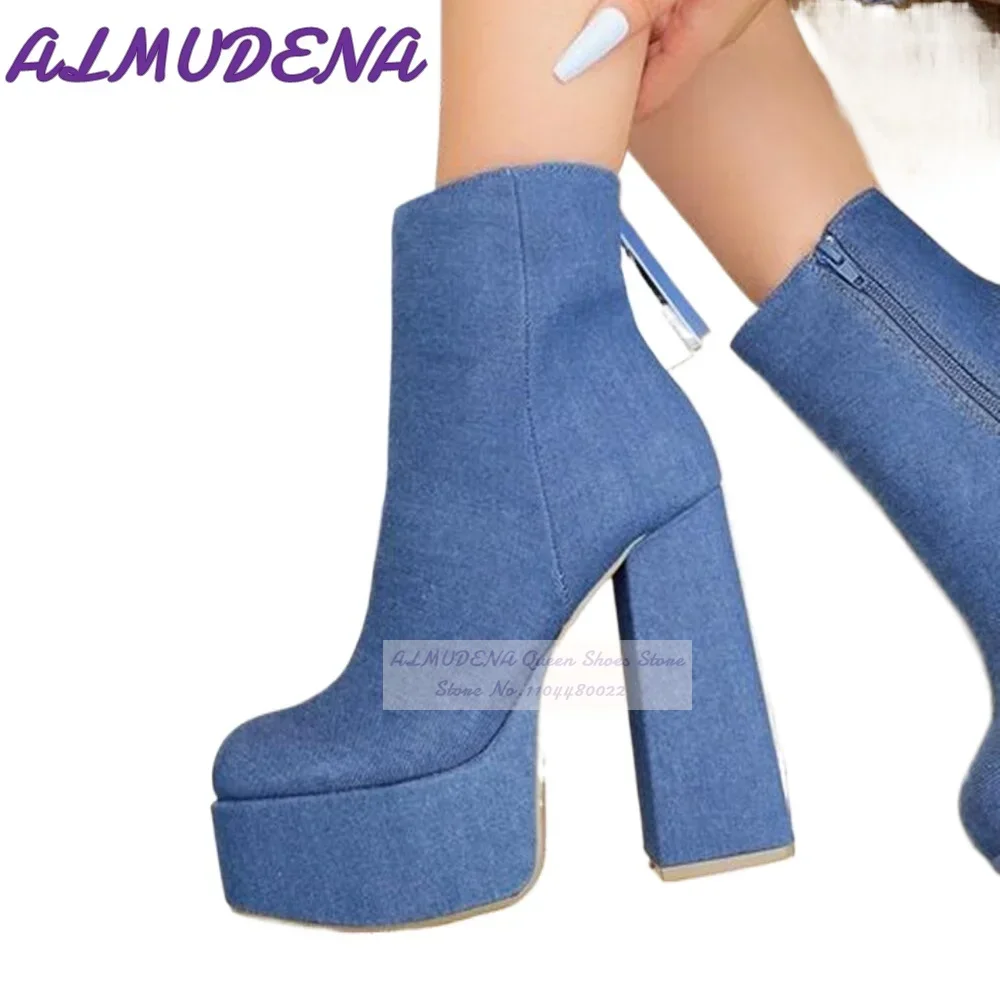 ALMUDENA الأزرق الدنيم كتلة ال - مراجعة Jeans وسعره