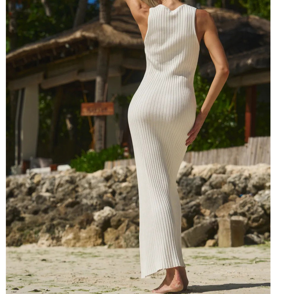 وصل حديثًا فستان نسائي طويل مح - مراجعة Boho Summer Beach Maxi Dress وسعره